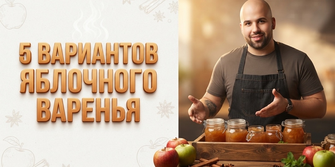 Такого вы точно еще не пробовали: 5 оригинальных рецептов яблочного варенья, которые покорят Вашу семью