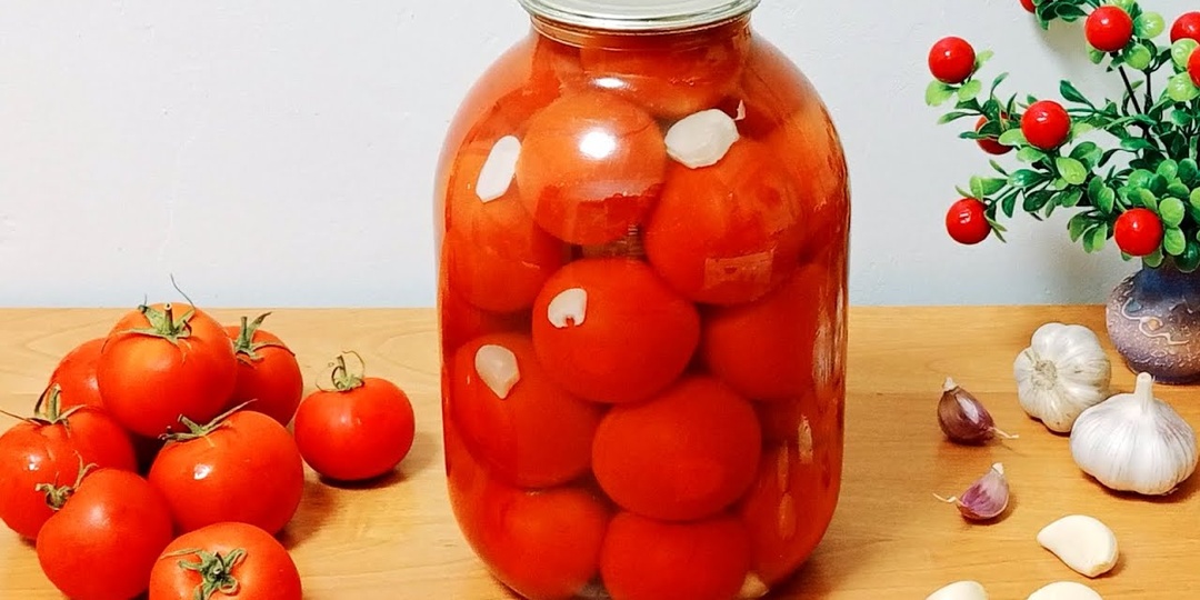🍅 Помидоры «3 ложки» на зиму — запомнить рецепт проще простого!