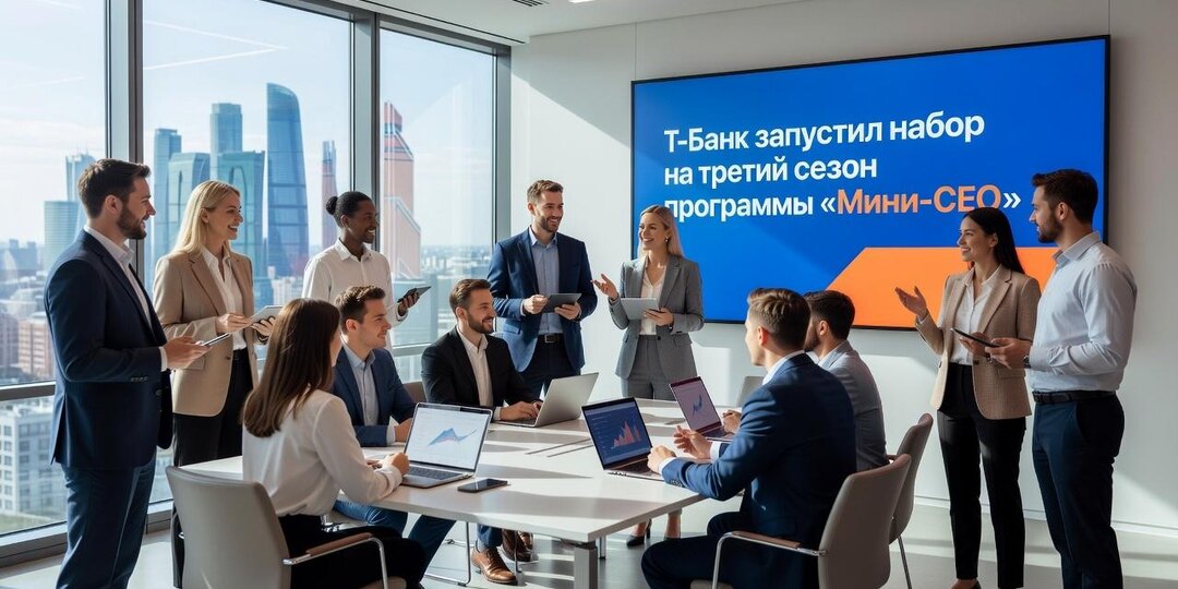 Т‑Банк запустил набор на третий сезон программы карьерного развития «Мини-CEO»