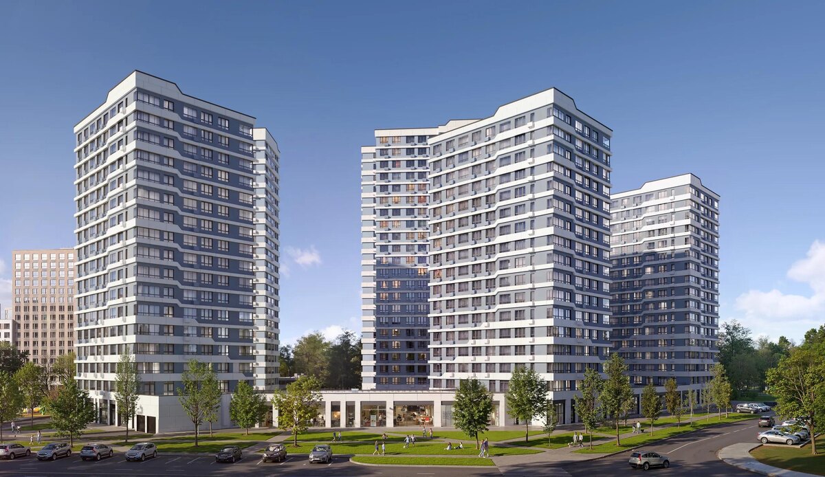 Новые дома в продаже в ЖК «Скандинавия»