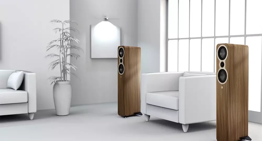 Напольные колонки Q Acoustics 3040c: Компактность, стиль и глубокий звук
