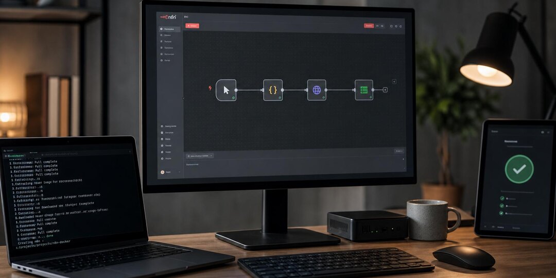 Как установить n8n и запустить первый workflow