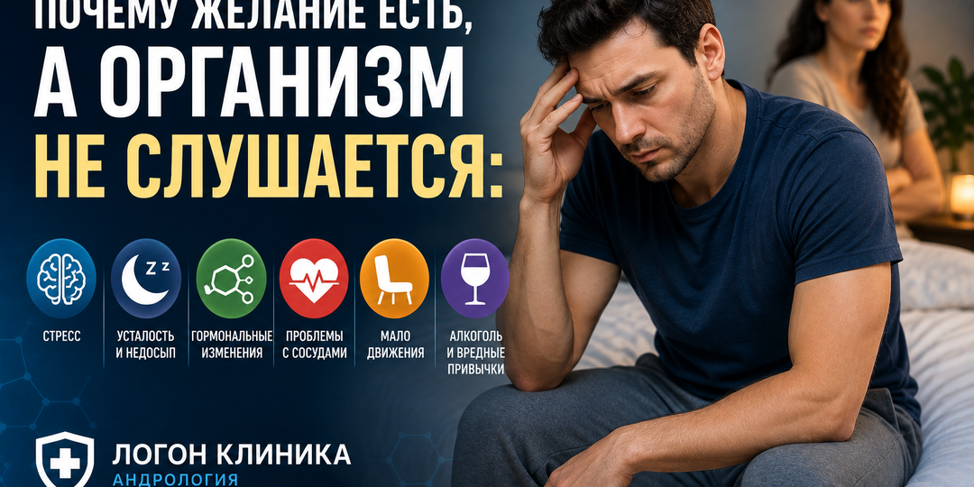 ❤️ Почему желание есть, а организм не слушается: 7 причин