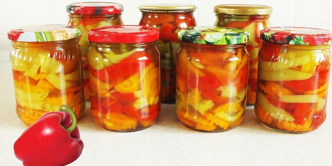 Перец в масле на зиму в удобной банке: открыли и сразу к картошке или мясу, получается с первого раза
