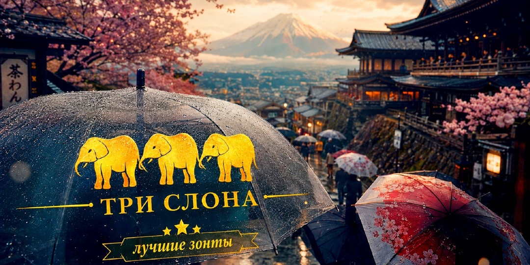 «Три слона»: почему японский зонт за 3000 рублей служит 10 лет, а китайский ломается через месяц