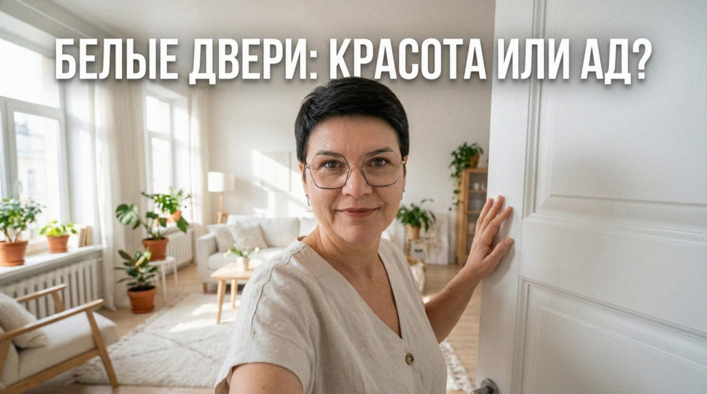    Белая дверь — идеальное сочетание стиля и практичности для интерьера. rusdver