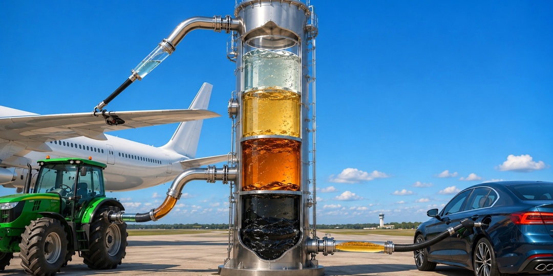 Как из одной бочки нефти получают бензин, керосин и дизель: что происходит внутри НПЗ?