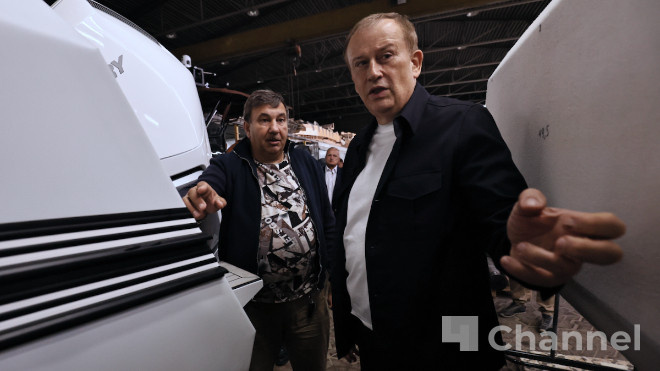 Фоторепортаж 47канала: Дрозденко показали новые разработки для защиты Ленобласти с воды
