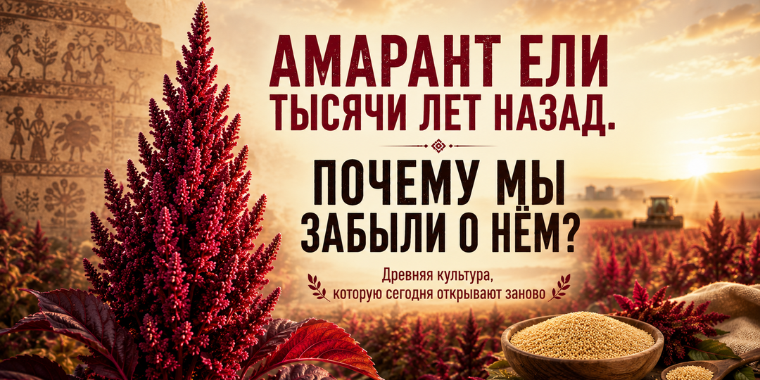 Амарант: что это за растение, чем он интересен и почему о нём снова говорят