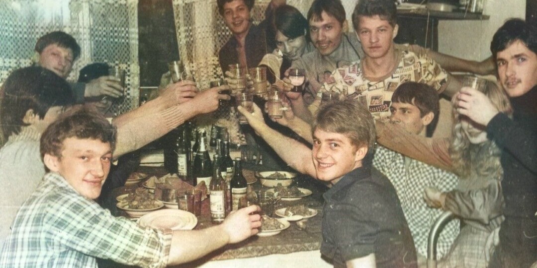Как мы провожали в Советскую Армию пацанов...