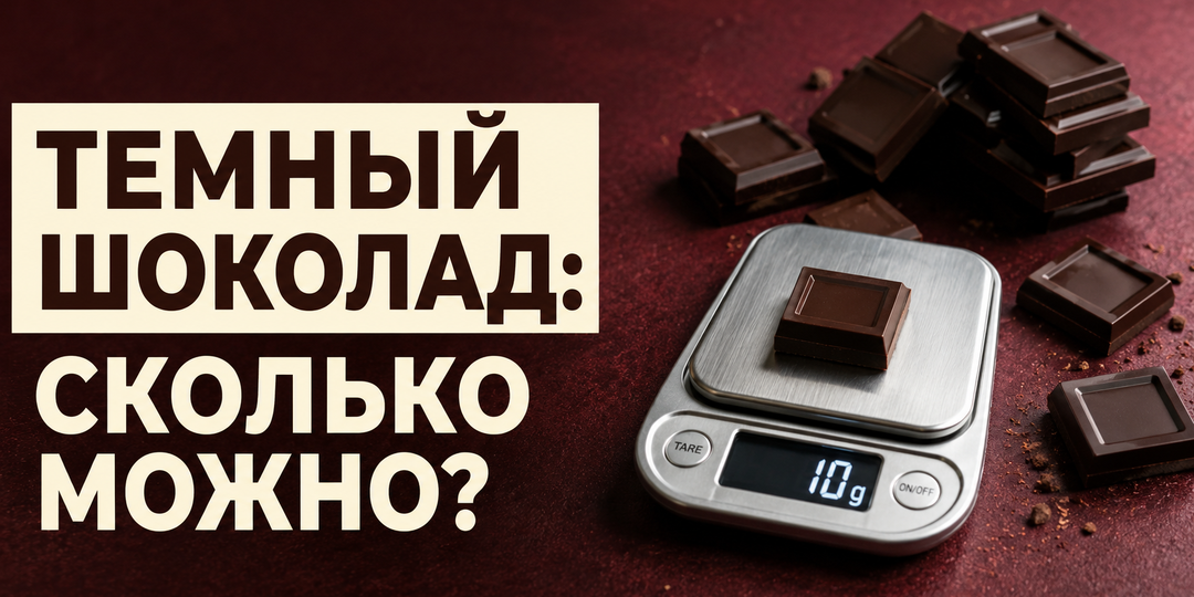 Темный шоколад при высоком сахаре: сколько можно без самообмана?