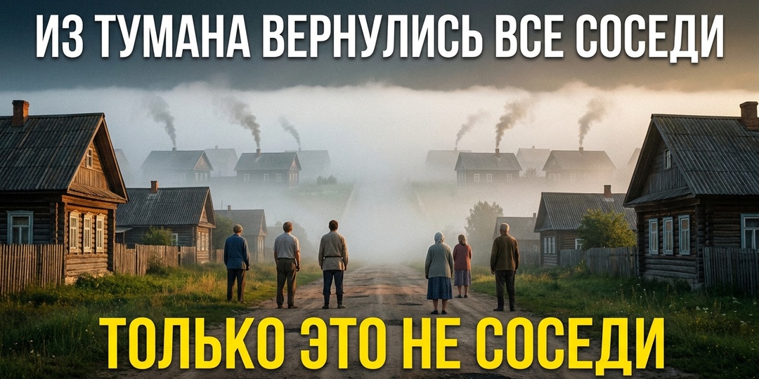 Из тумана вернулись все соседи. Только это не соседи