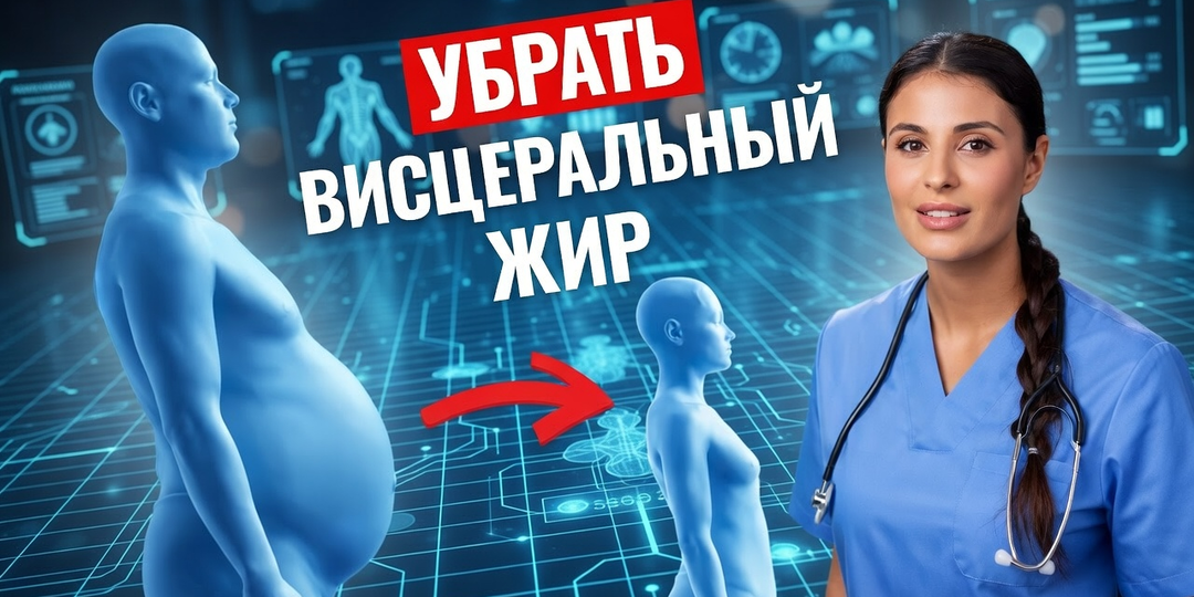 Простое упражнение, которое заставит висцеральный жир гореть, а пищеварение работать как часы.