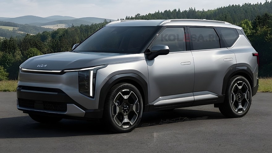    Рендер нового Kia Sportage