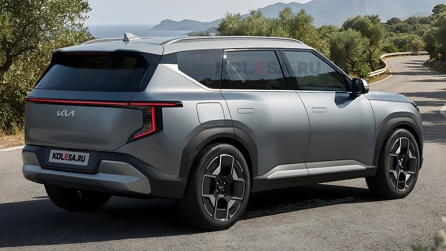    Рендер нового Kia Sportage