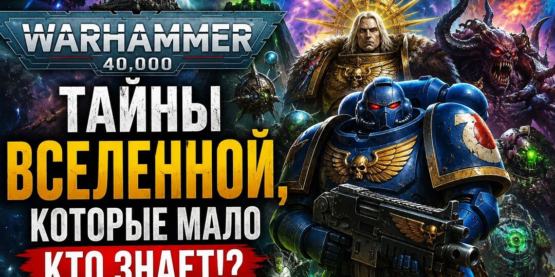 За гранью Империума: Секреты и ужасы вселенной Warhammer 40,000