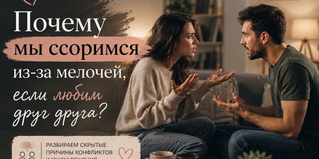 Почему мы ссоримся из-за мелочей, если любим друг друга?