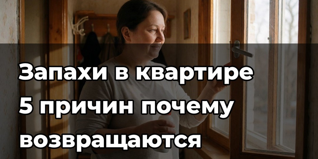 Как убрать запахи в квартире: 5 причин, по которым они возвращаются