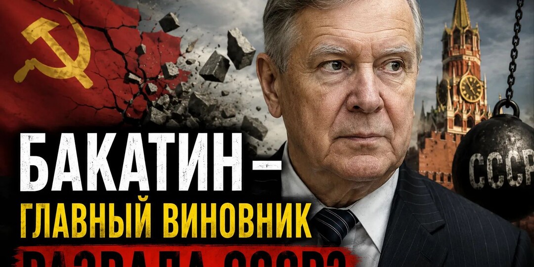 БАКАТИН — ГЛАВНЫЙ ВИНОВНИК РАЗВАЛА СССР?