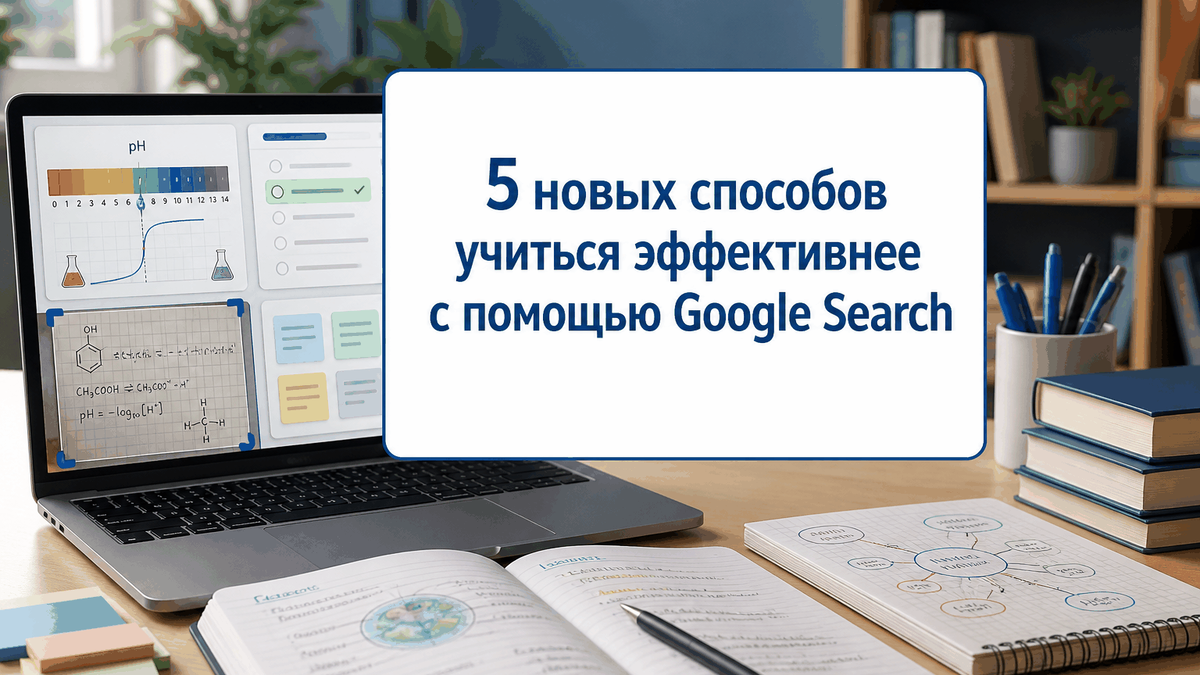 5 новых способов учиться эффективнее с помощью Google Search