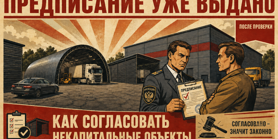 Предписание уже выдано: как согласовать некапитальные объекты после проверки