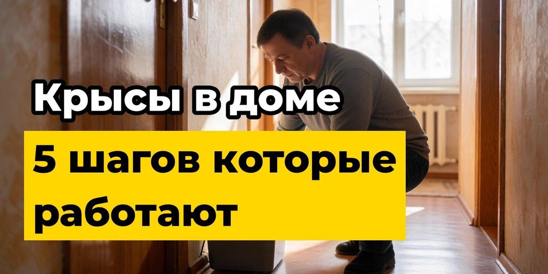 Как избавиться от крыс в доме: 5 шагов, которые реально работают