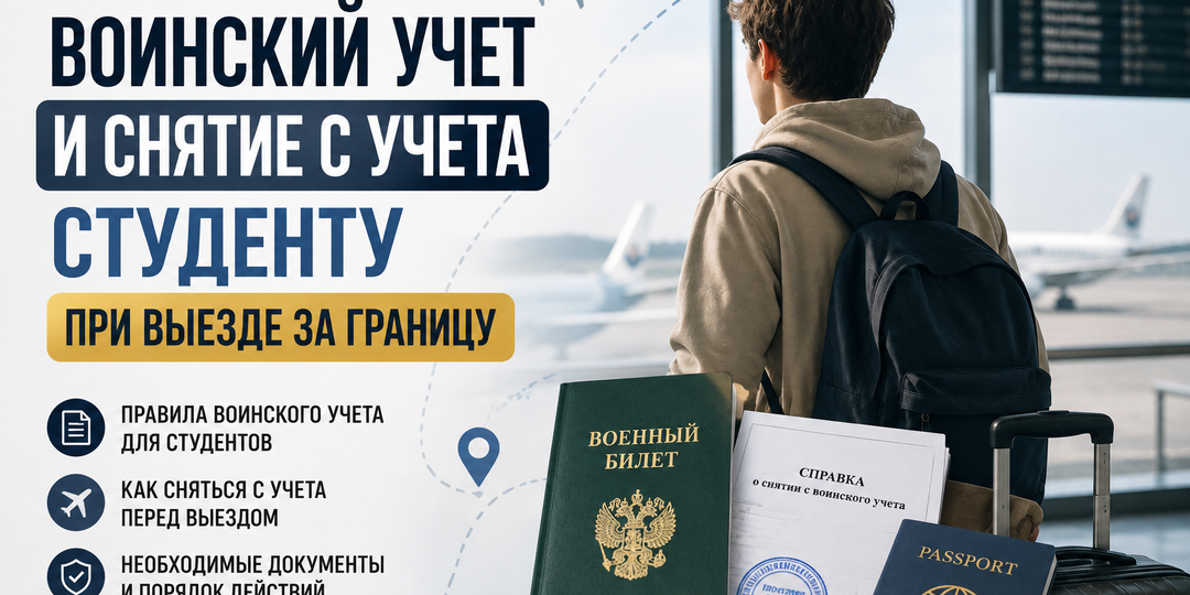 Уезжаете за границу дольше чем на полгода? Вот что нужно сделать с военкоматом
