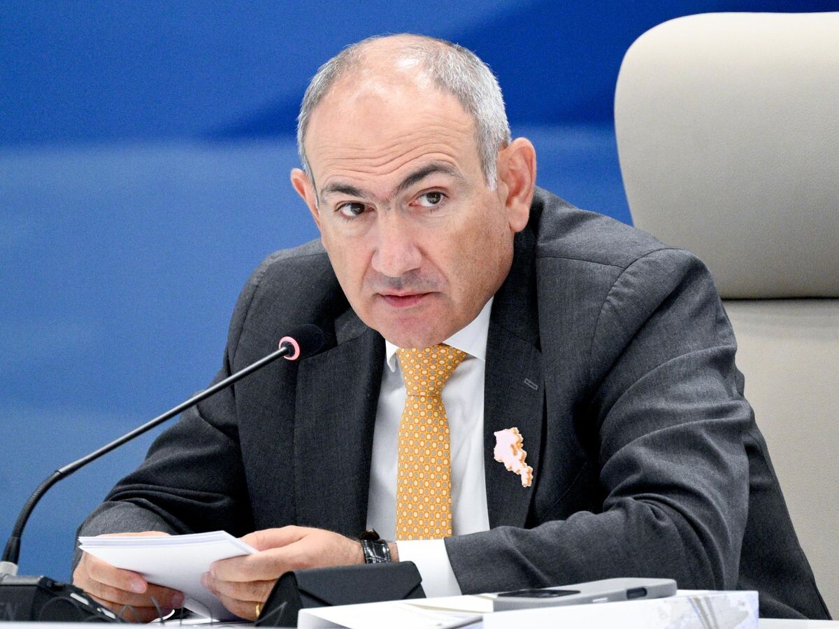    Премьер-министр Армении Никол Пашинян на заседании Евразийского межправительственного совета в Киргизии | © РИА Новости / Кирилл Зыков