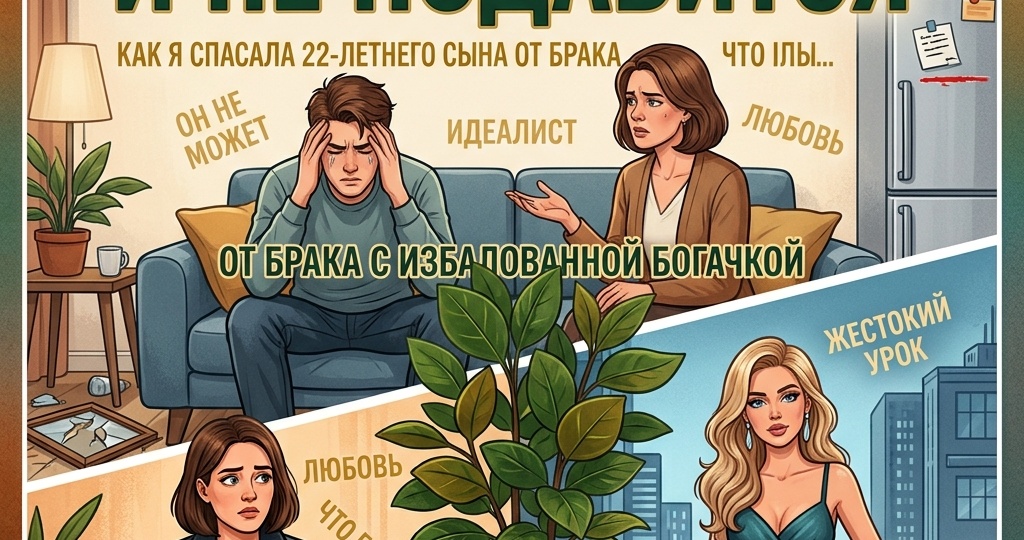 «Она сожрет тебя и не подавится»: как я спасала 22-летнего сына от брака с избалованной богачкой