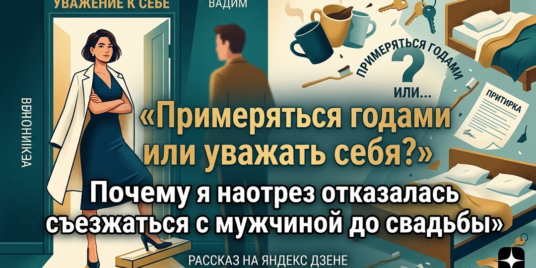 «Примеряться годами или уважать себя?»: почему я наотрез отказалась съезжаться с мужчиной до свадьбы