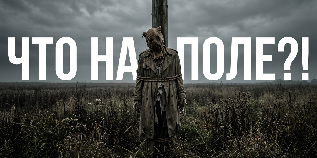 НЕ СМОТРИ НА ПУГАЛО! Жуткая находка на старом поле...