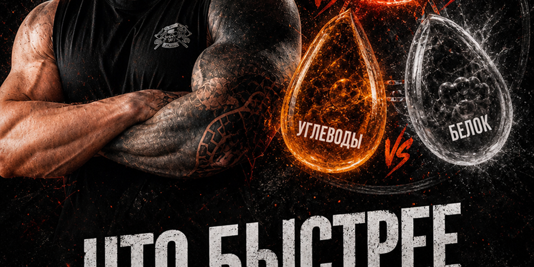 Что быстрее уйдет в жир!?
