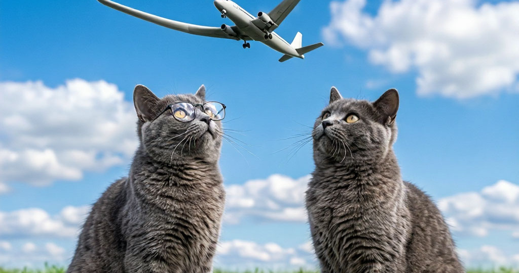 Котовасия 9. Почему самолеты летают и не машут крыльями.