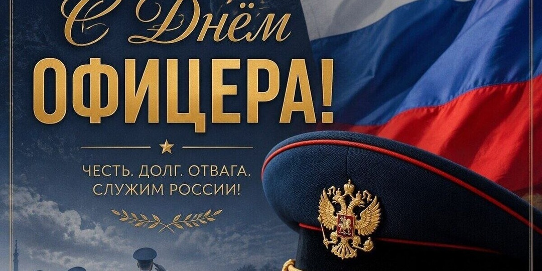 Быть офицером - значит быть примером мужества, ответственности, чести и верности присяге