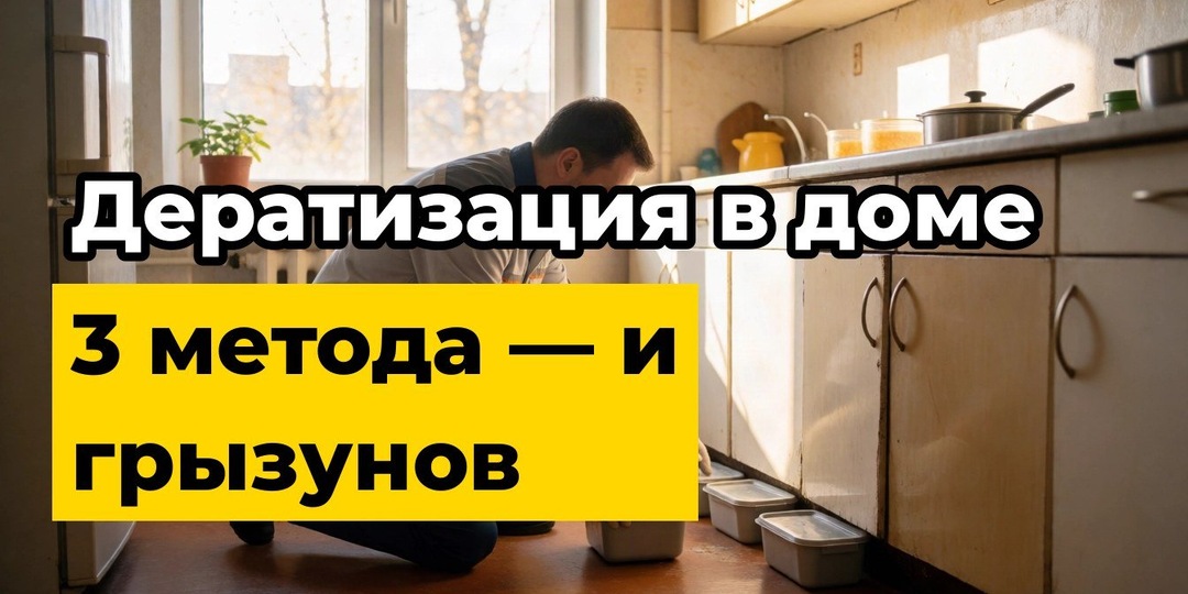 Дератизация: что это такое и 3 метода борьбы с грызунами