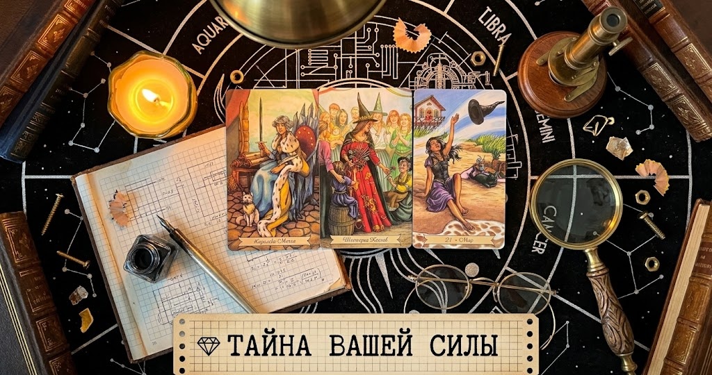 ✨ВАШ СКРЫТЫЙ ДАР: 💎Какой талант Вы в себе не замечаете и почему? 🗝️Таро расклад