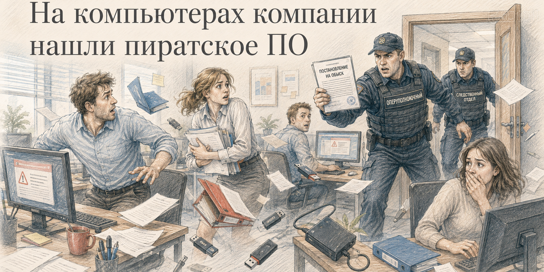 На компьютерах компании нашли пиратское ПО: отвечает ли директор автоматически?