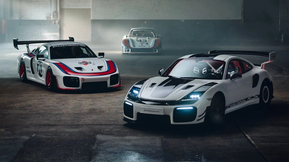     Porsche 911 Flachbau RS, 935 Clubsport и 935/78 Moby Dick .