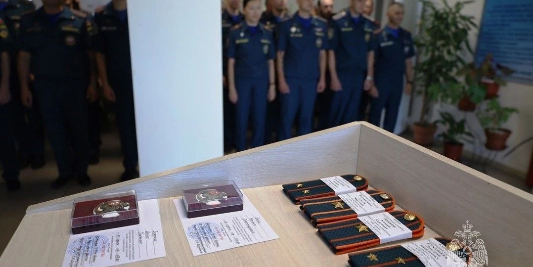 В День офицера пожарных Херсонщины наградили званиями и нагрудными знаками