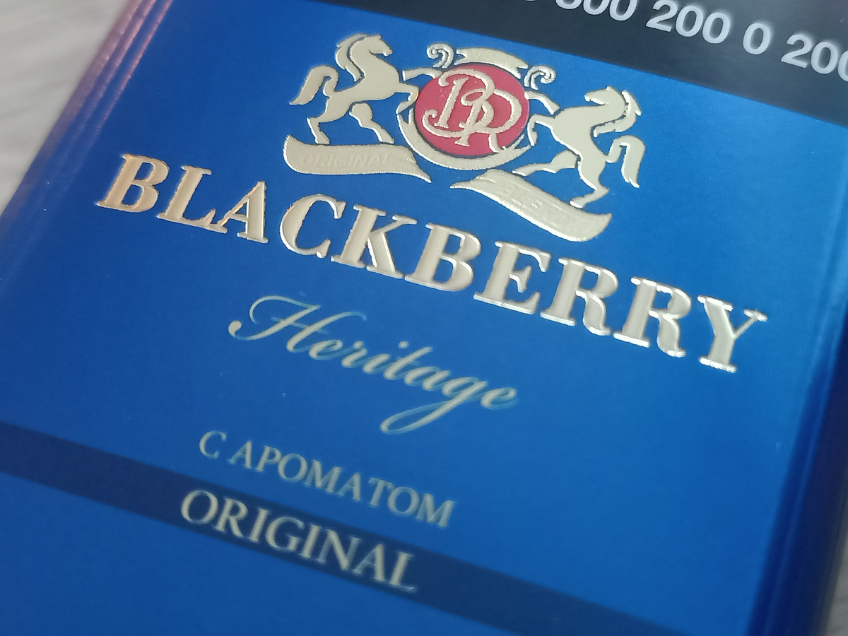 Дегустация - сигариллы Blackberry Heritage Original