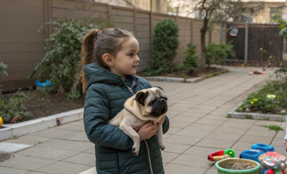 «Мама, смотри кого я нашла в мусорке», – сказала дочь. Вера не подозревала как щенок изменит её жизнь