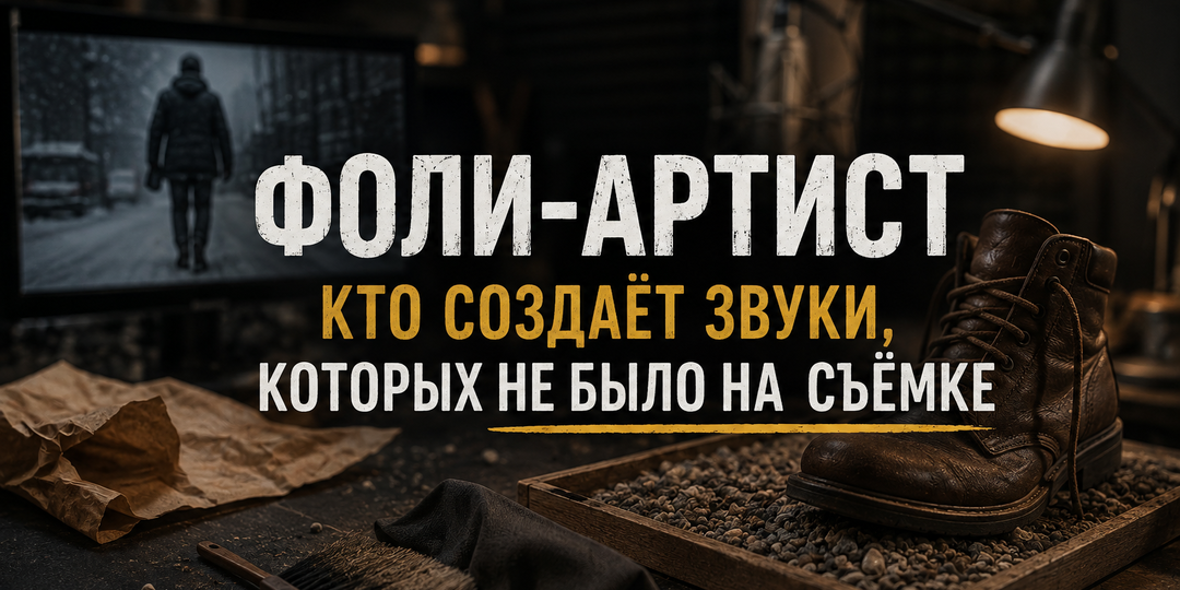 Фоли-артист: как шаги, удары и скрипы становятся частью кино