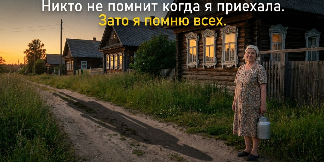 Никто в селе не помнит, когда я приехала. Мне это на руку