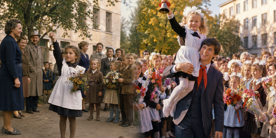 «Первый звонок» тогда и сейчас: как менялся ритуал 1 сентября от 1950-х к 1980-м годам