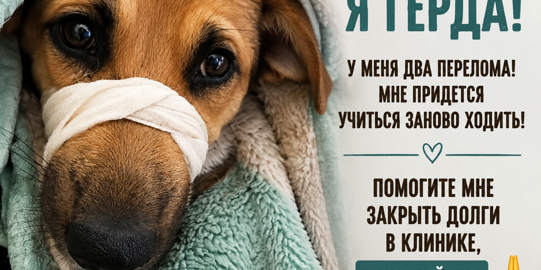 ГЕРДА ПЕРЕНЕСЛА ОПЕРАЦИЮ! Самый сложный этап позади, но мы всё ещё не справляемся без вас 💔