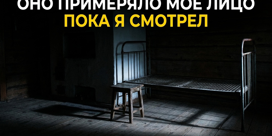 ОНО ПРИМЕРЯЛО МОЁ ЛИЦО, ПОКА Я СМОТРЕЛ. Три часа я корчил рожи, чтобы остаться собой