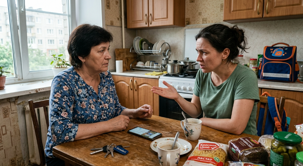 10 лет жила с семьей дочки. И потом на свои же деньги купила квартиру - родные возмутились
