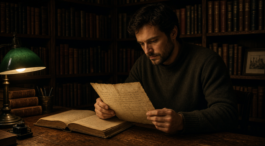 Мужчина нашел письмо в старой книге. Оно перевернуло его жизнь