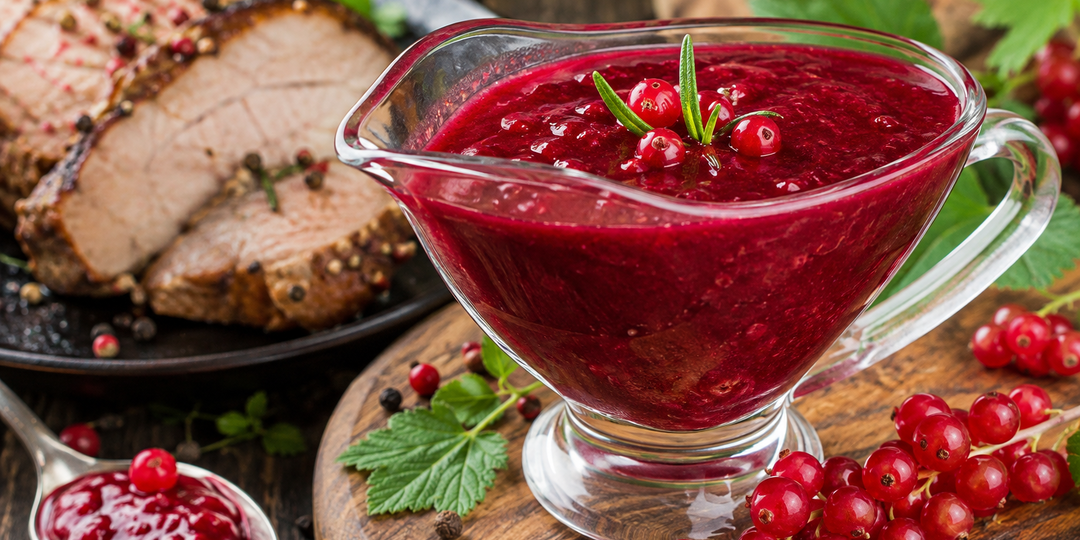 Соус из красной смородины к мясу : После этого рецепта кетчуп не нужен
