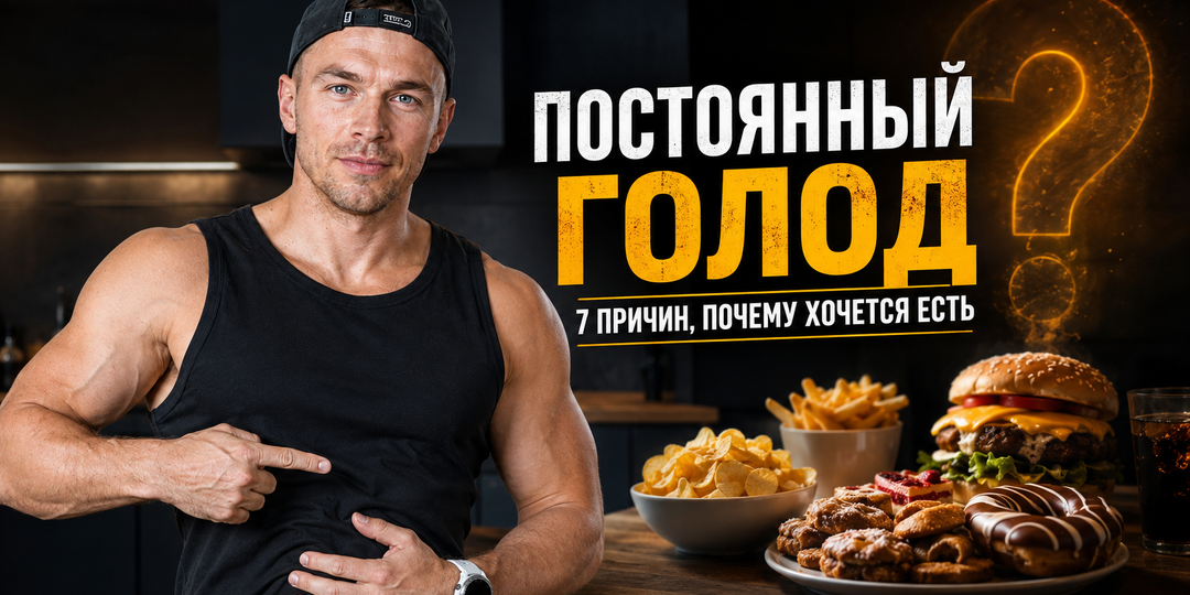 Почему вы постоянно хотите есть, хотя калорий хватает: 7 причин сильного голода